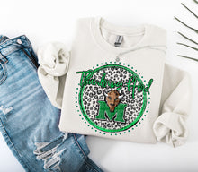 Load image into Gallery viewer, Grey Leopard Circle Team Mascot DROPDOWN TRANSFER CAP