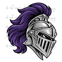 Load image into Gallery viewer, Front Or Side Logo Sports Custom Name Mascot DROPDOWN DTF TRANSFER