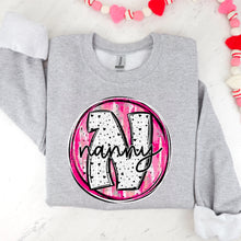 Load image into Gallery viewer, Pink Brush Dalmatian Valentine Names DROPDOWN TRANSFER SDD