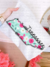Load image into Gallery viewer, Pink Floral States (all 50 states available) TRANSFER CARTER MAR 26
