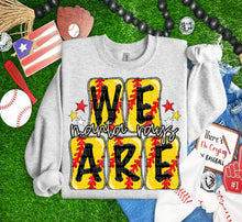 Load image into Gallery viewer, We Are Boxy Softball Background Mascot Dropdown TRANSFER CAP MAR