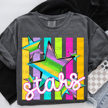 Load image into Gallery viewer, Neon Stripes Mascots DROPDOWN TRANSFER CSD APR 26