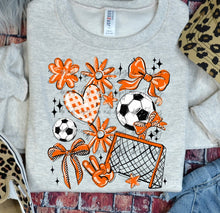 Load image into Gallery viewer, Play Ball Soccer Collage DROPDOWN TRANSFER BIA