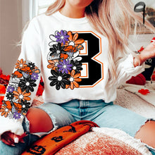 Load image into Gallery viewer, Floral Skulls And Letters Sports Team With Sleeve TRANSFER MMD