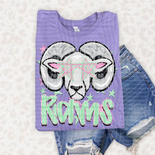 Load image into Gallery viewer, Preppy Starry Eyed Pink Mint Mascots DROPDOWN TRANSFER CAP MAY 26