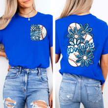 Load image into Gallery viewer, Floral Ball Baseball Team With Pocket DROPDOWN TRANSFER MMD APR