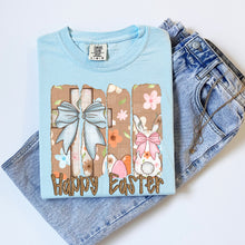 Load image into Gallery viewer, Happy Easter Cross Bow 4 Block TRANSFER SDD FEB 26
