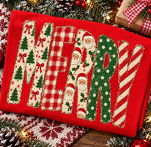 Load image into Gallery viewer, Merry Polka Plaid DROPDOWN TRANSFER TUESDAY