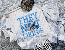 Load image into Gallery viewer, They Not Like Us Faux Embroidery Mascot DROPDOWN TRANSFER TGG 24