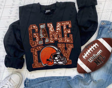 Load image into Gallery viewer, Game Day Team Helmet Faux Embroidery DROPDOWN TRANSFER TGG