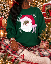 Load image into Gallery viewer, Believe Santa Red Pink Polka Hat TRANSFER TCC OCT 26