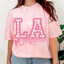 Load image into Gallery viewer, Pink Coquette Bow Heart State(all 50 states available) TRANSFER ECHT MAR