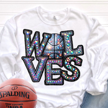 Load image into Gallery viewer, Rhinestone Basketball Mascots DROPDOWN TRANSFER CSD