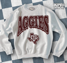 Load image into Gallery viewer, Football Team Faux Patch & Stitch Dropdown TRANSFER KPI
