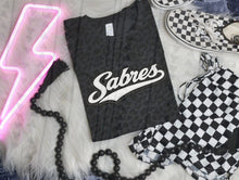 Load image into Gallery viewer, BW Glitter Faux Embroidery Script Baseball Teams DROPDOWN TRANSFER KAI MAR 26