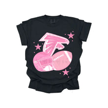 Load image into Gallery viewer, Pink + Purple Toned Football Team DROPDOWN TRANSFER MWG JUNE 25