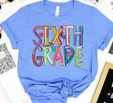Load image into Gallery viewer, Cheery School Doodle Grades DROPDOWN TRANSFER