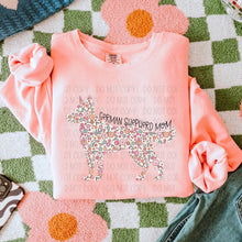 Load image into Gallery viewer, Floral Dog Mom DROPDOWN TRANSFER SWD FEB