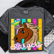 Load image into Gallery viewer, Neon Stripes Mascots DROPDOWN TRANSFER CSD APR 26