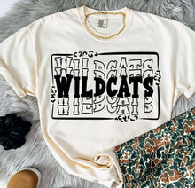 Load image into Gallery viewer, Stacked Mascots With Leopard Frame Dropdown TRANSFER BIA 25