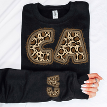 Load image into Gallery viewer, Leopard Patch States (All 50 states available) DTF TRANSFER