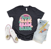 Load image into Gallery viewer, Hello Grades Retro Rainbow Pink and Mint TRANSFER