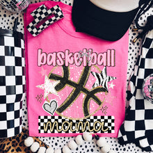 Load image into Gallery viewer, Sports Mama Pink Star Checker DROPDOWN TRANSFER DWS MAR 26