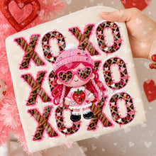 Load image into Gallery viewer, XOXO Faux Leopard Pink Dropdown TRANSFER VIRGO DEC 25