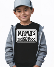 Load image into Gallery viewer, Retro Checkered Mama Mama's Girl Or Mama's Boy DROPDOWN TRANSFER SCAR EXC MAY 25 (Copy)