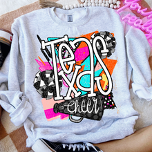 Load image into Gallery viewer, Bright Retro Cheer Mascots Dropdown TRANSFER CSD JUNE 25