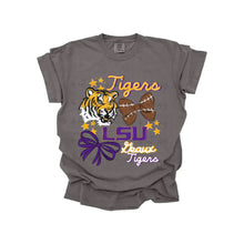 Load image into Gallery viewer, Football Bow Team DROPDOWN TRANSFER MWG JUNE 25