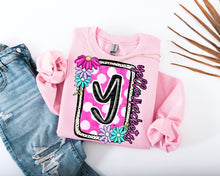 Load image into Gallery viewer, Floral Bloom Mascot Dropdown TRANSFER CAP MAR