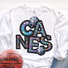 Load image into Gallery viewer, Rhinestone Basketball Mascots DROPDOWN TRANSFER CSD