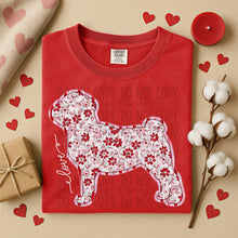 Load image into Gallery viewer, Valentine Red Floral Dog Breed Option DROPDOWN TRANSFER SWD DEC 25