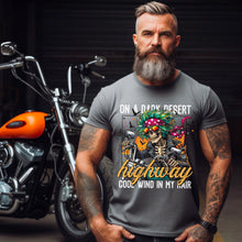 Load image into Gallery viewer, On A Dark Desert Highway Skull SDD TRANSFER