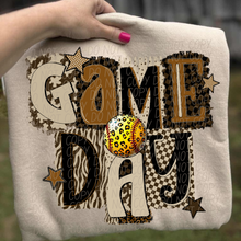 Load image into Gallery viewer, Brown Game Day Magazine Cutout DROPDOWN TRANSFER CSD FEB 26