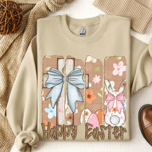 Load image into Gallery viewer, Happy Easter Cross Bow 4 Block TRANSFER SDD FEB 26