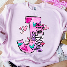 Load image into Gallery viewer, Valentines Careers Polka Letters DROPDOWN TRANSFER CSD JAN 26