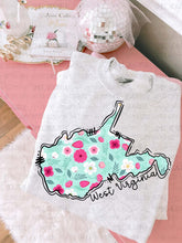 Load image into Gallery viewer, Pink Floral States (all 50 states available) TRANSFER CARTER MAR 26