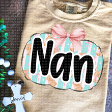 Load image into Gallery viewer, Coquette Bunny Names Dropdown TRANSFER ECHT FEB