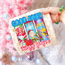 Load image into Gallery viewer, Christmas Energy Drink Trio Character DROPDOWN TRANSFER RHD NOV 25