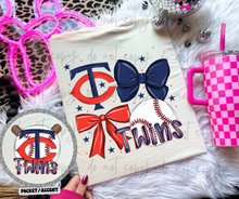 Load image into Gallery viewer, Baseball Team Hand Drawn Collage With Pocket Dropdown TRANSFER MWG 25