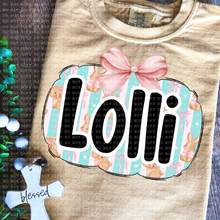 Load image into Gallery viewer, Coquette Bunny Names Dropdown TRANSFER ECHT FEB