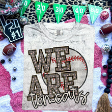 Load image into Gallery viewer, We Are Faux Embroidery Glitter Baseball Mascot TRANSFER CAP JAN