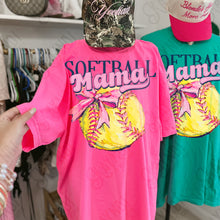 Load image into Gallery viewer, Sports Mama Pink Bow Paint Balls DROPDOWN TRANSFER KAYNDI JAN 26