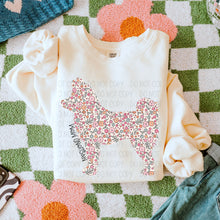 Load image into Gallery viewer, Floral Dog Mom DROPDOWN TRANSFER SWD FEB