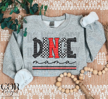 Load image into Gallery viewer, Dance Mama Checkered Color Dropdown TRANSFER MAR COR