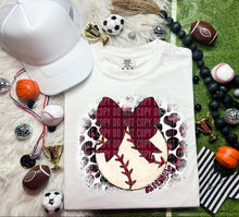 Load image into Gallery viewer, Leopard Coquette Sports Color Dropdown TRANSFER CAP