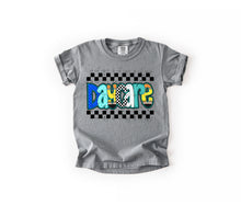 Load image into Gallery viewer, Checker Blue Pencil Plaid School Grades DROPDOWN TRANSFER