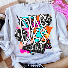 Load image into Gallery viewer, Bright Retro Cheer Mascots Dropdown TRANSFER CSD JUNE 25